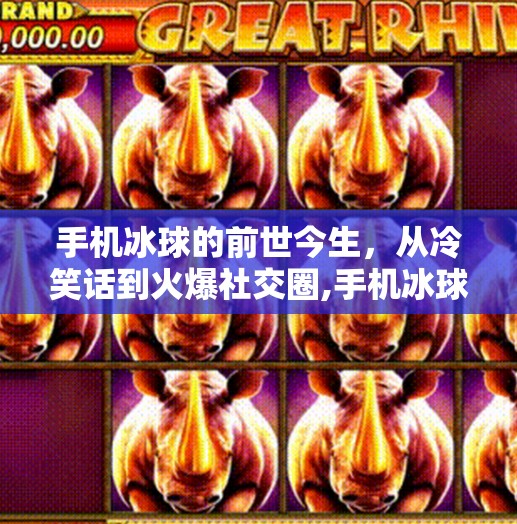 手机冰球的前世今生，从冷笑话到火爆社交圈,手机冰球突破贴吧
